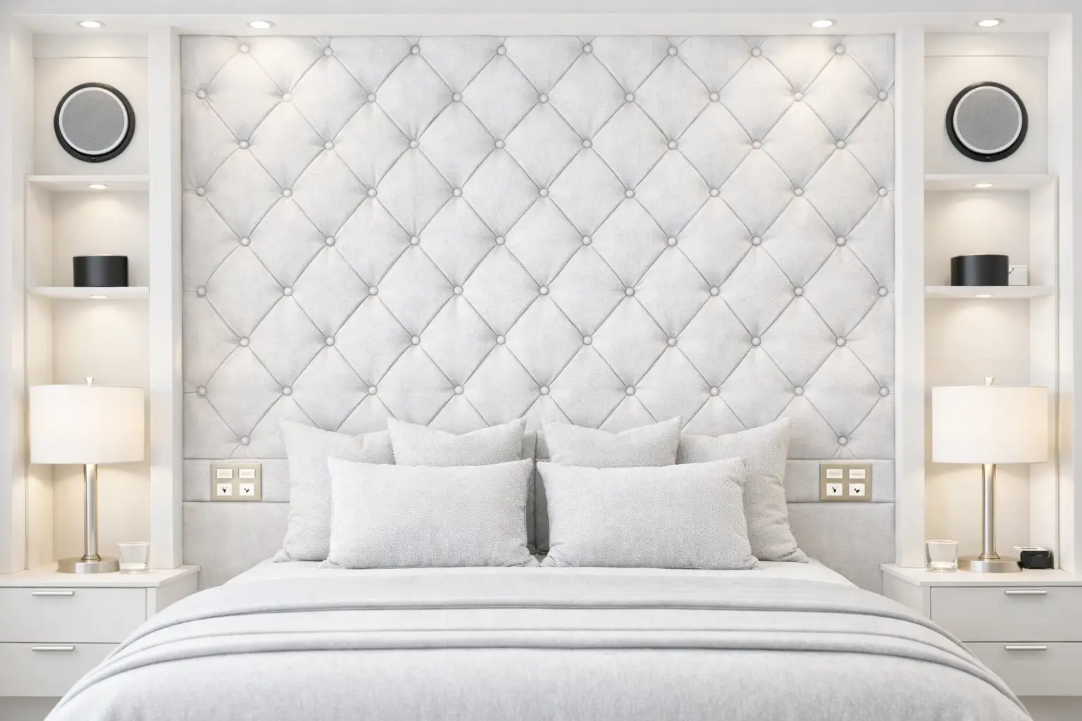 Smart bedroom wall